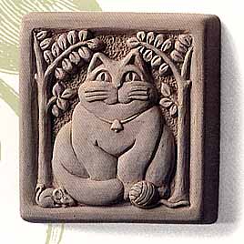 Cat Statues and Plaques